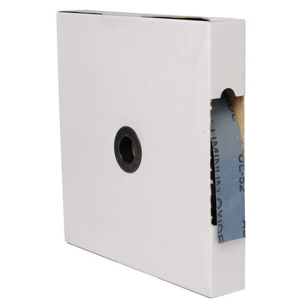 Abrasive Roll, 1-1/2"W x 150 ft.L, 80G, Blu