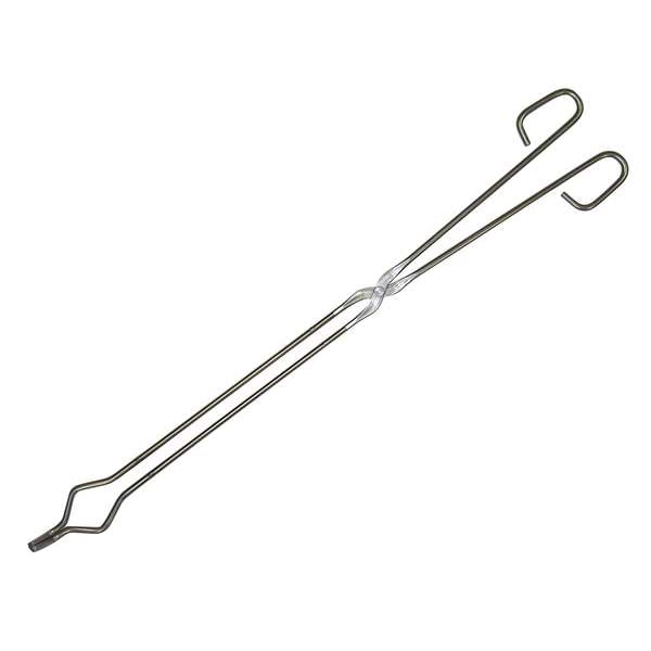 Crucible Tongs, 26 In, Stainless Steel