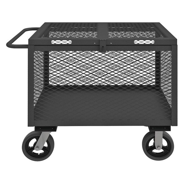 Mesh Truck, Gray, 30 In. W, 53 In. L