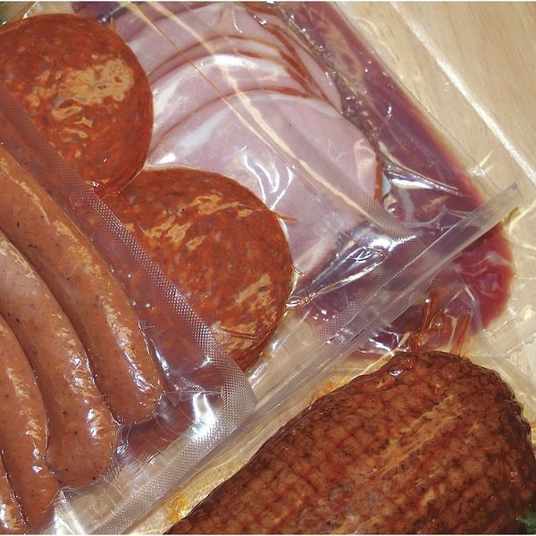 Vacuum Sealer Bags, 12" x 12", 3 mil, Clear, Heat Seal, 1000 PK