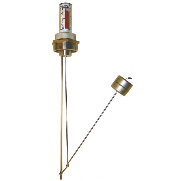 Therma Level Gauge, Tank 33" D, 1.5" NPT