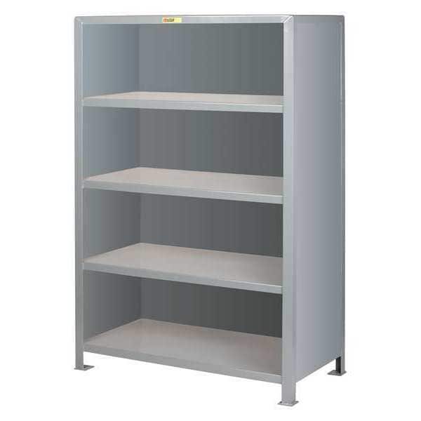 Metal Shelving Unit, 18"D x 32"W x 72"H, 5 Shelves, Steel, Width: 32"