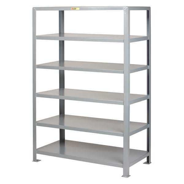 Metal Shelving Unit, 24"D x 36"W x 72"H, 6 Shelves, Steel