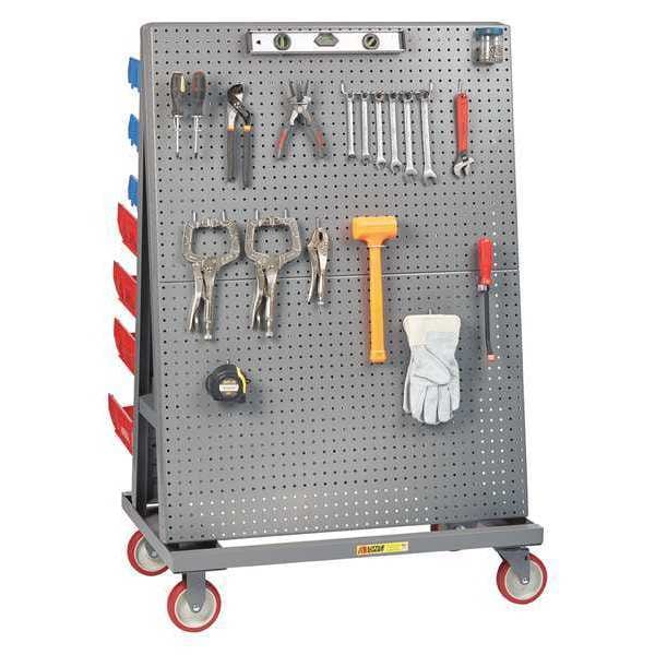 Mobile A-Frame Lean Tool Cart, 24 x 48"