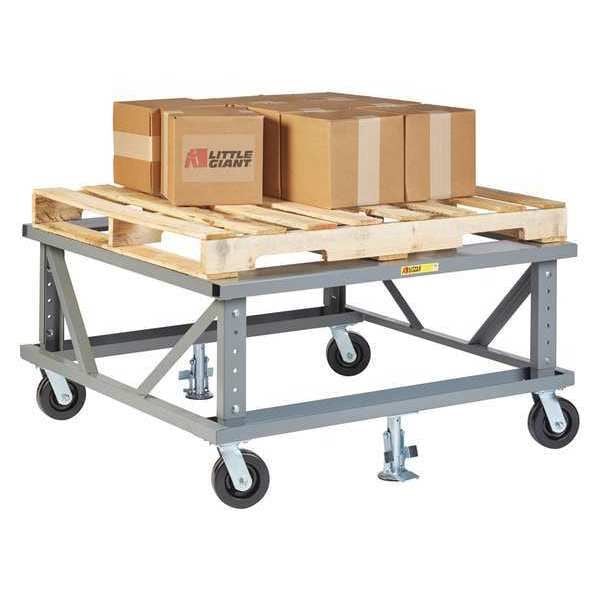 Mobile Pallet Stand, Adjustable, 42 x 48"