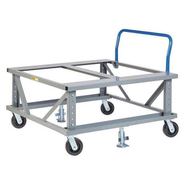 Mobile Pallet Stand, Adjustable, 40 x 48"
