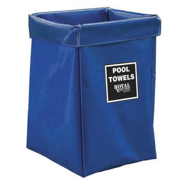 X-Frame Bag, 6 Bu, BL Vinyl, Pool Twl