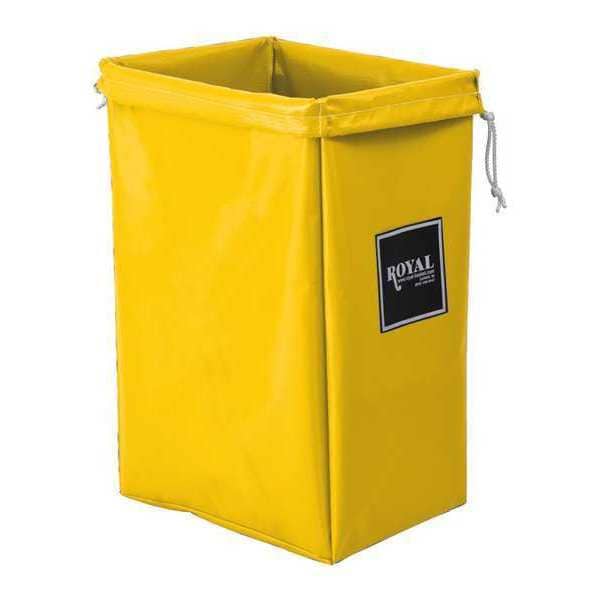 Hamper Bag, Yellow Vinyl