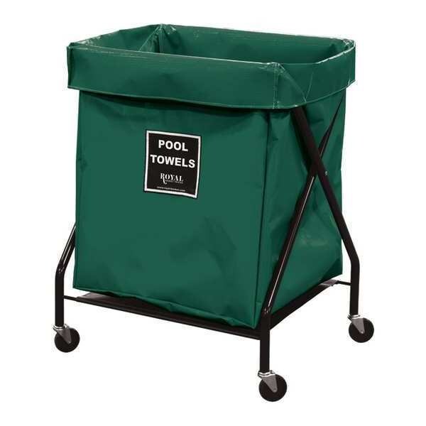 X-Frame Cart, 8 Bu, GN Vinyl, Pool Twl