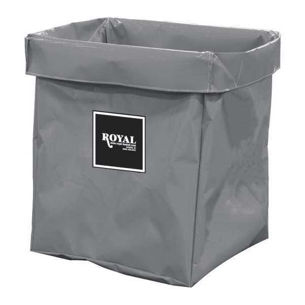 X-Frame Bag, 8 Bu, Gray Vinyl
