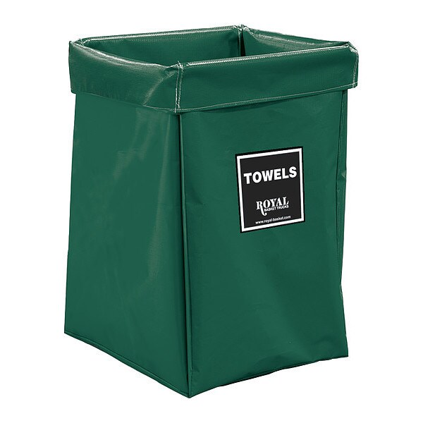 X-Frame Bag, 6 Bu, GN Vinyl, Towels