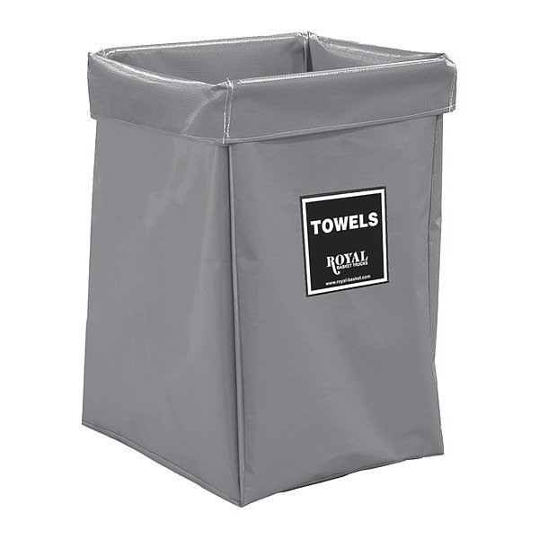 X-Frame Bag, 6 Bu, GR Vinyl, Towels