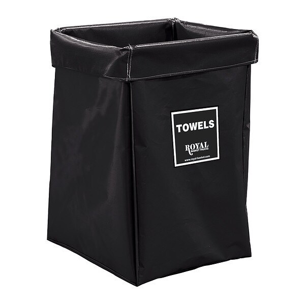 X-Frame Bag, 6 Bu, BK Vinyl, Towels