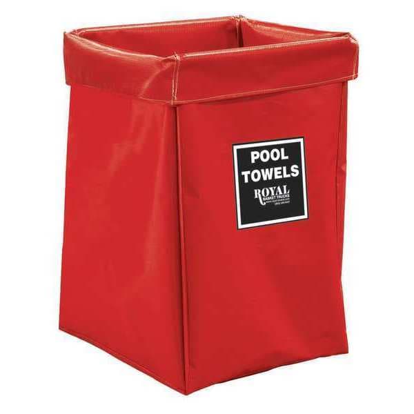 X-Frame Bag, 6 Bu, RD Vinyl, Pool Twl