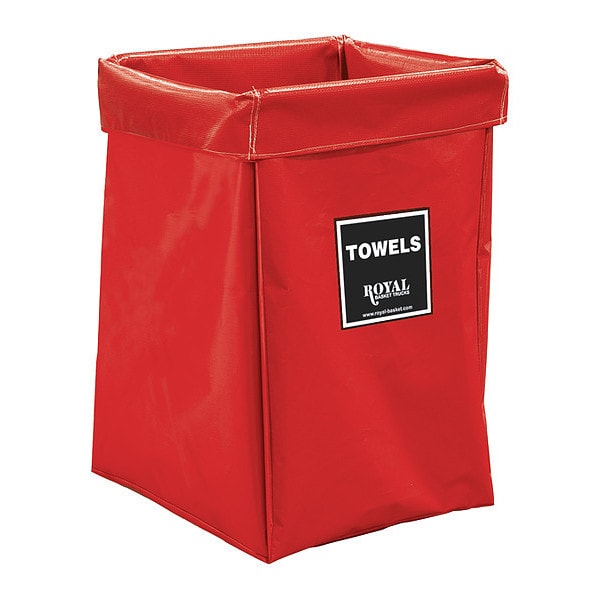 X-Frame Bag, 6 Bu, RD Vinyl, Towels