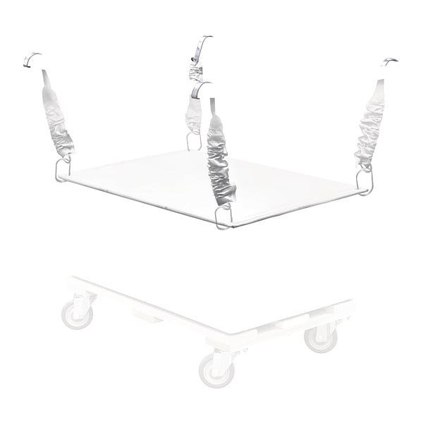 Poly Spring Lift, 20 Bu, White