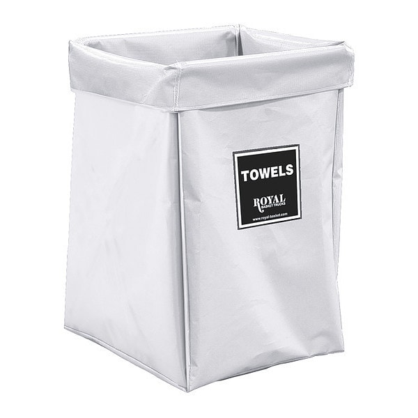 X-Frame Bag, 6 Bu, WH Vinyl, Towels