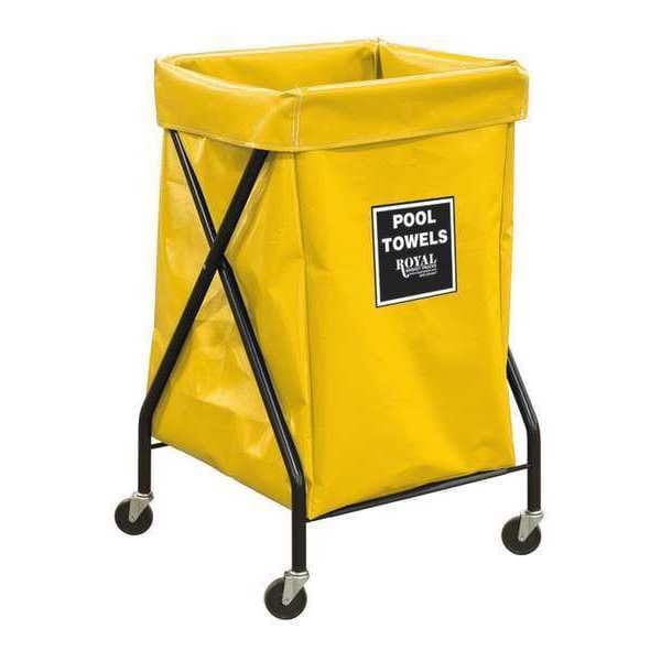 X-Frame Cart, 6 Bu, YL Vinyl, Pool Twl