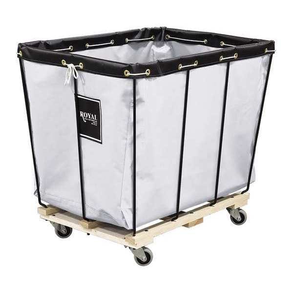 Knock Down, 10 Bu, White, Wood Base