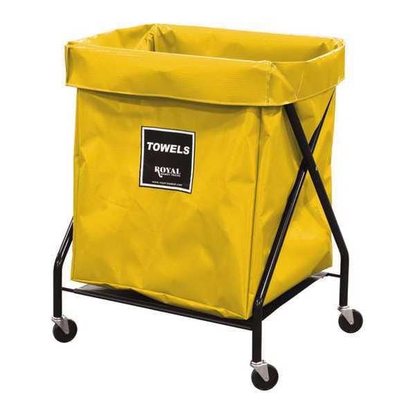 X-Frame Cart, 8 Bu, YL Vinyl, Towels