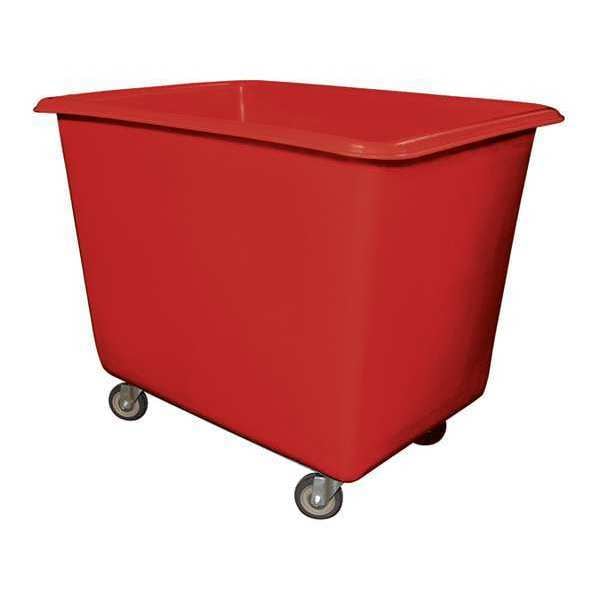 Poly Truck, 14 Bu, Red, Metal Base