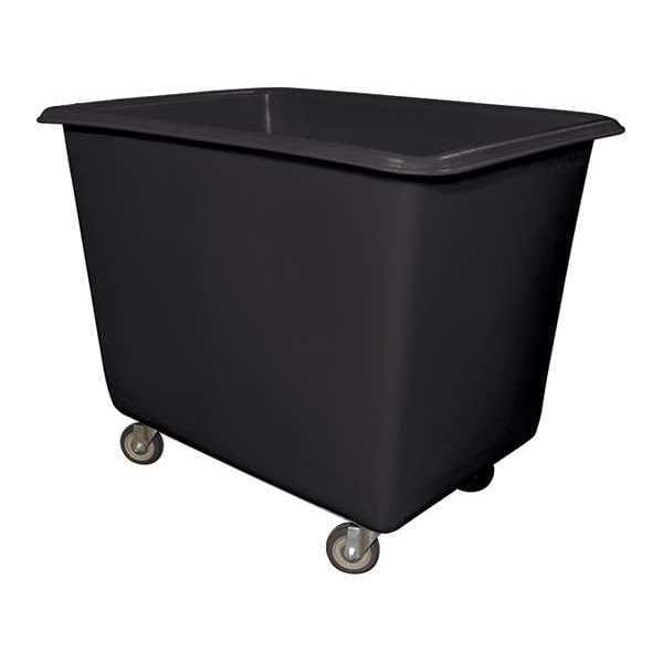 Poly Truck, 14 Bu, Black, Metal Base