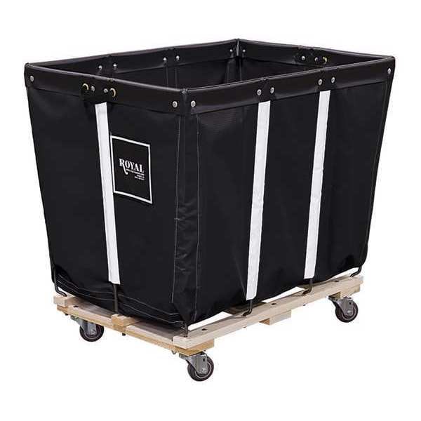 Perm Truck, 16 Bu, Black, Wood Base