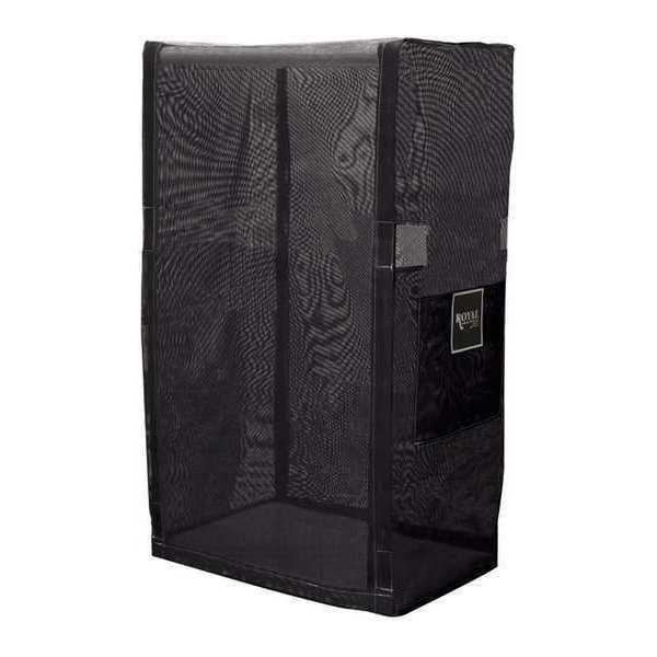 Repl Cover, 24", 2 Shlf, Black Mesh
