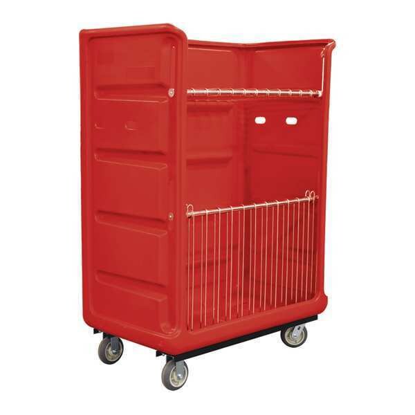 Turnabout Trk, 48 Cu ft., Red, Wire, A