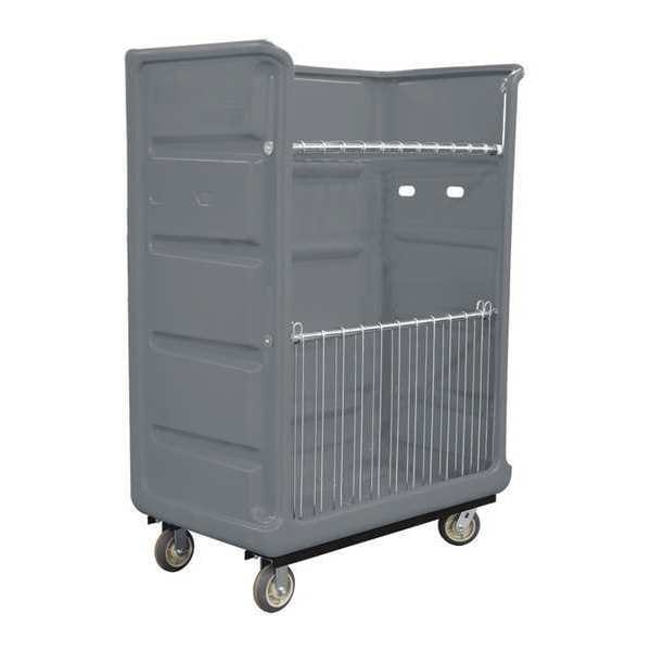 Turnabout Trk, 48 Cu ft., Gray, Wire, A