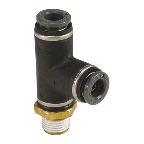 DOT Fitting, Male Tee, 1/2", 1/4", 1/2"