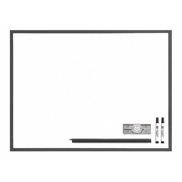 Porcelain Elite Dry Erase Board, 3x4ft., Porcelain, 36", 48"