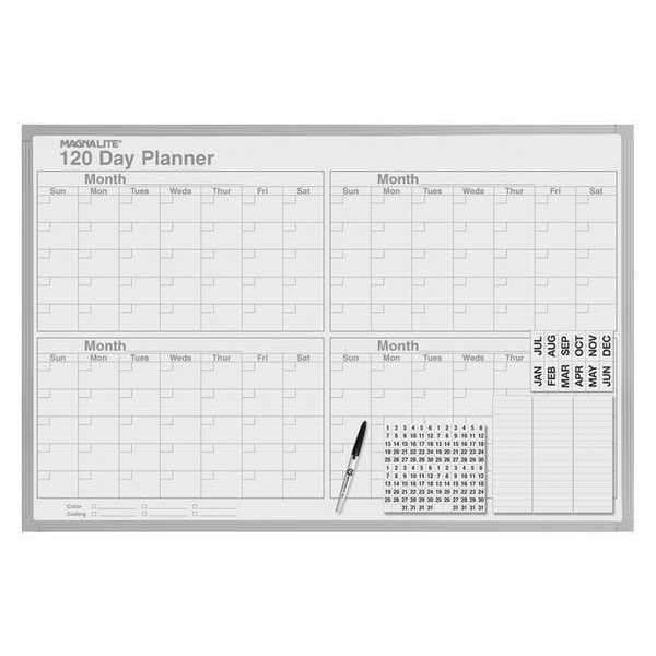 3ft. x 4ft. Planner Board 120 Day Kit