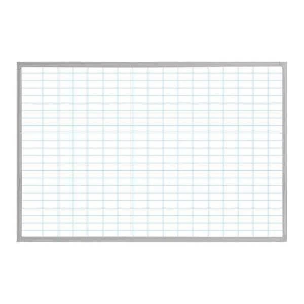 Porcelain Gridded Board, 24 x 36", Porcelain, 24", 36"