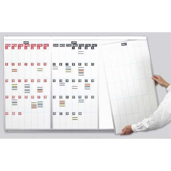 36 x 18" Modular Calendar Board Kit