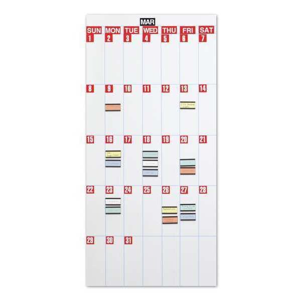 36 x 18" Modular Calendar Board Kit