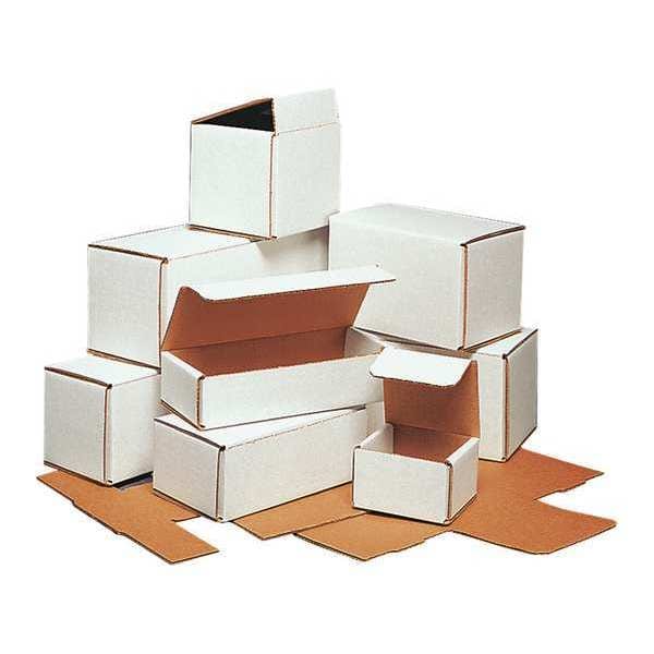 36 1/4 in x 4 7/8 in x 4 in Inside H, Literature Mailer, White, Corrugate, Single Wall