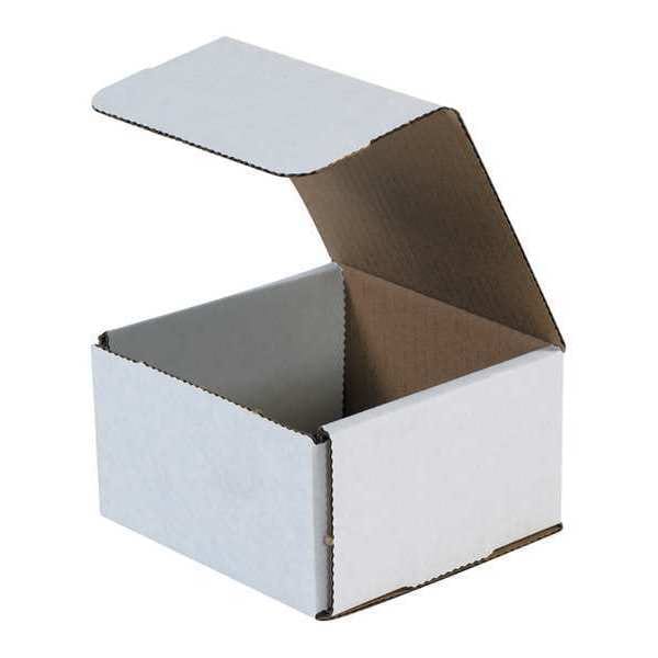 5 in x 5 in x 3 in Inside H, Literature Mailer, White, Corrugate, Single Wall