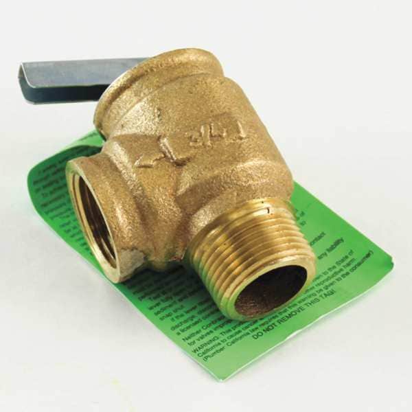 Water Relief Valve, 3/4", 30psig, 535000Btu