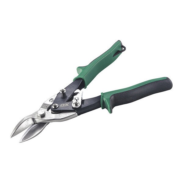 Aviation Snips, Right Cut, Right, Heat Treated Alloy Jaws