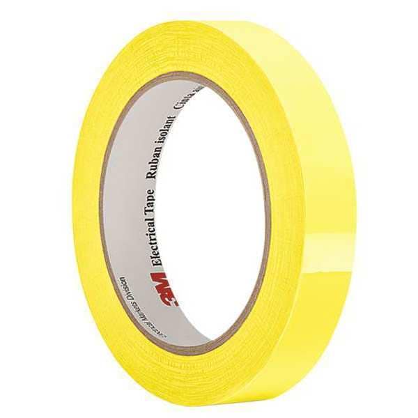 Electrical Tape, Yellow, 3/4"x72yd.