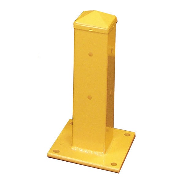 Guardrail, Dbl Rail, 5"X5"X18", Yellow