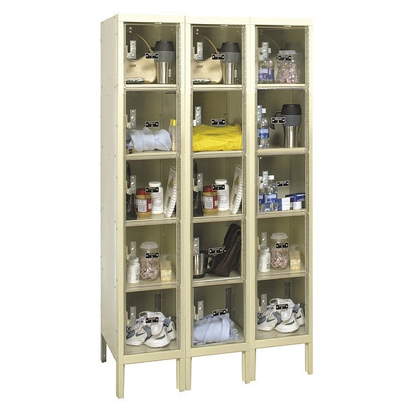 Safety View Plus Locker, 36"X18"X66"
