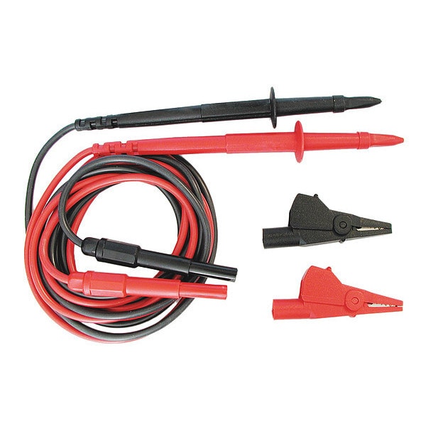 Rt angle economy test lead set, IEC 1010