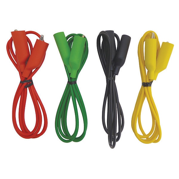 Jumper leads, 4 color straight
