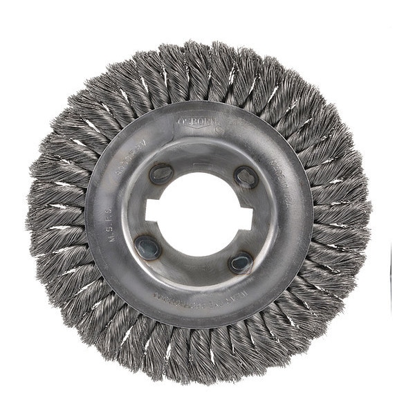Narrow Face Knot Wire Wheel Brush, 14"