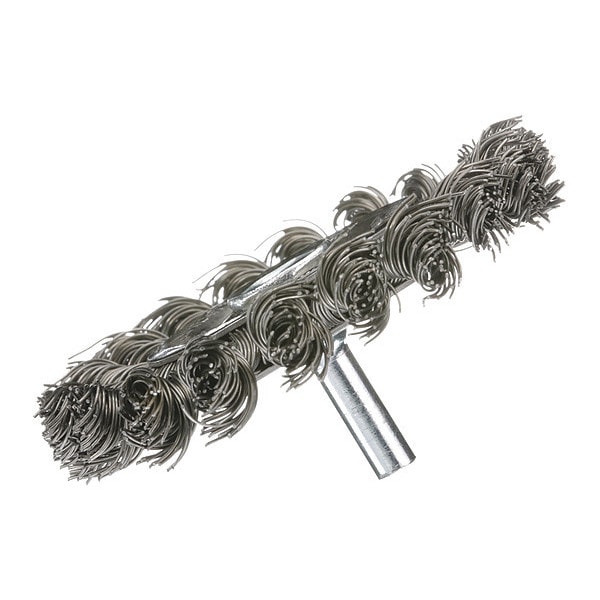 Knot Wire Wheel Brush, Shank, 4"