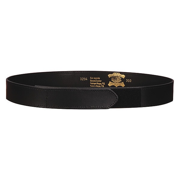 Belt, Leather, Black, Hook and Loop
