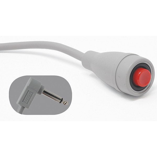 EconoCall Call Cord, Gray, 12 ft.