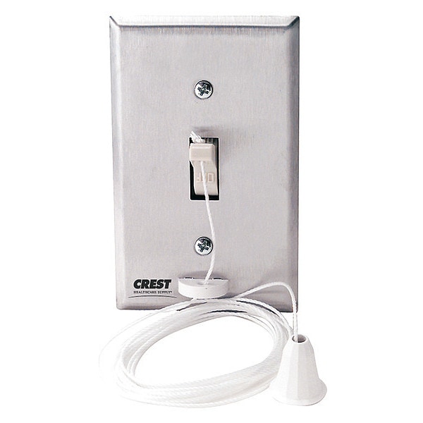 Pull Cord Station, 12 to 120V, DPST Switch